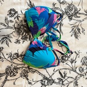 Colorful abstract Bikini Top